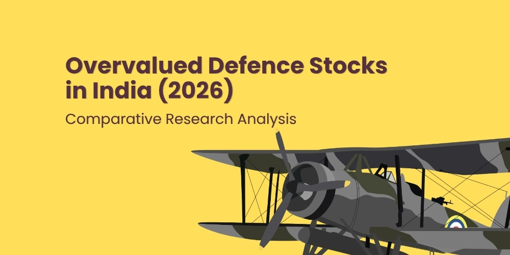 Overvalued Defence Stocks in India (2026): Comparative Research Analysis